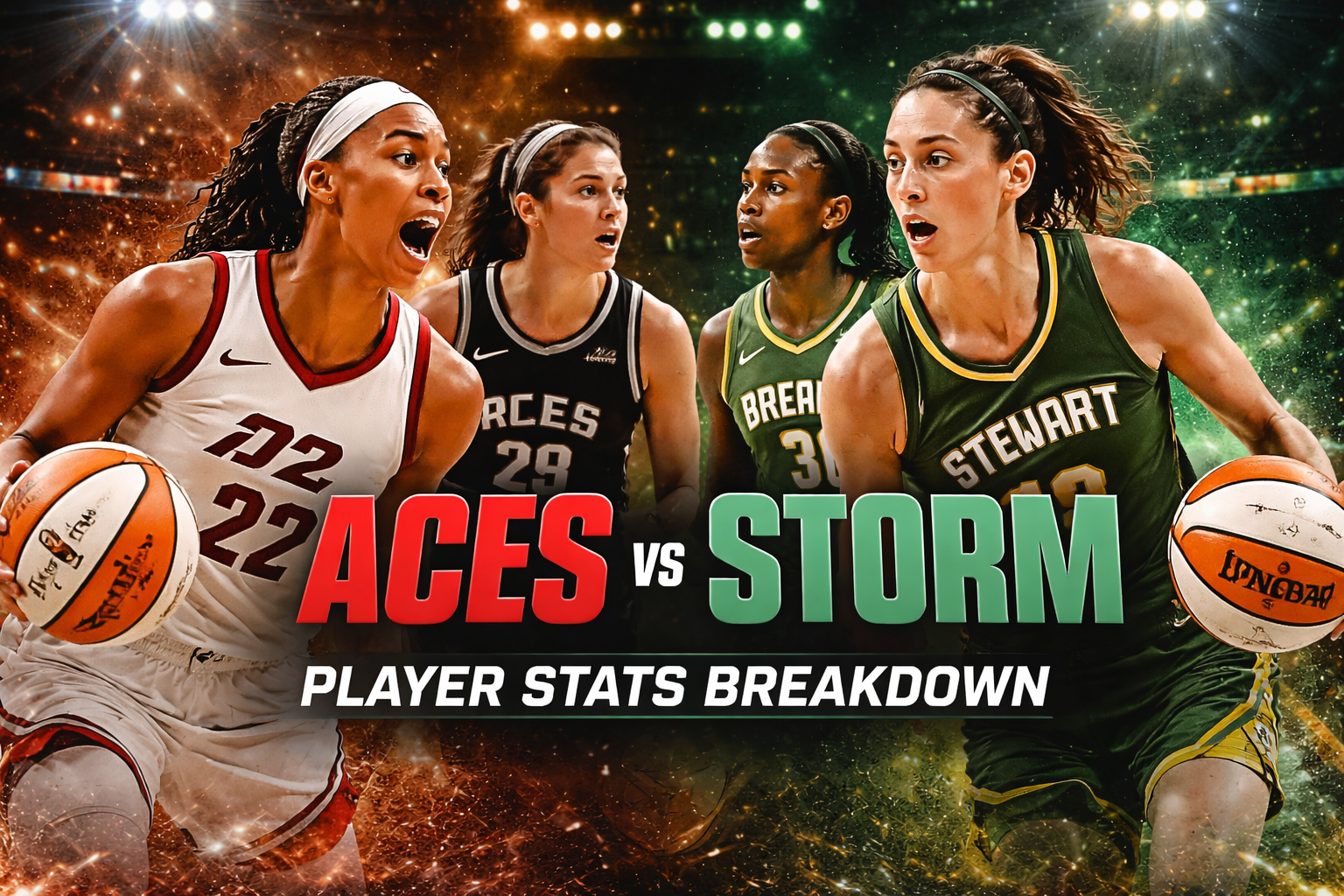 Las Vegas Aces vs Seattle Storm Match Player Stats Breakdown 2026