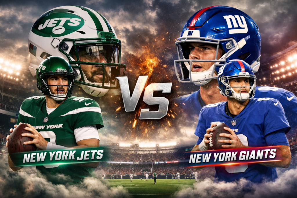 New York Jets vs New York Giants Match Player Stats