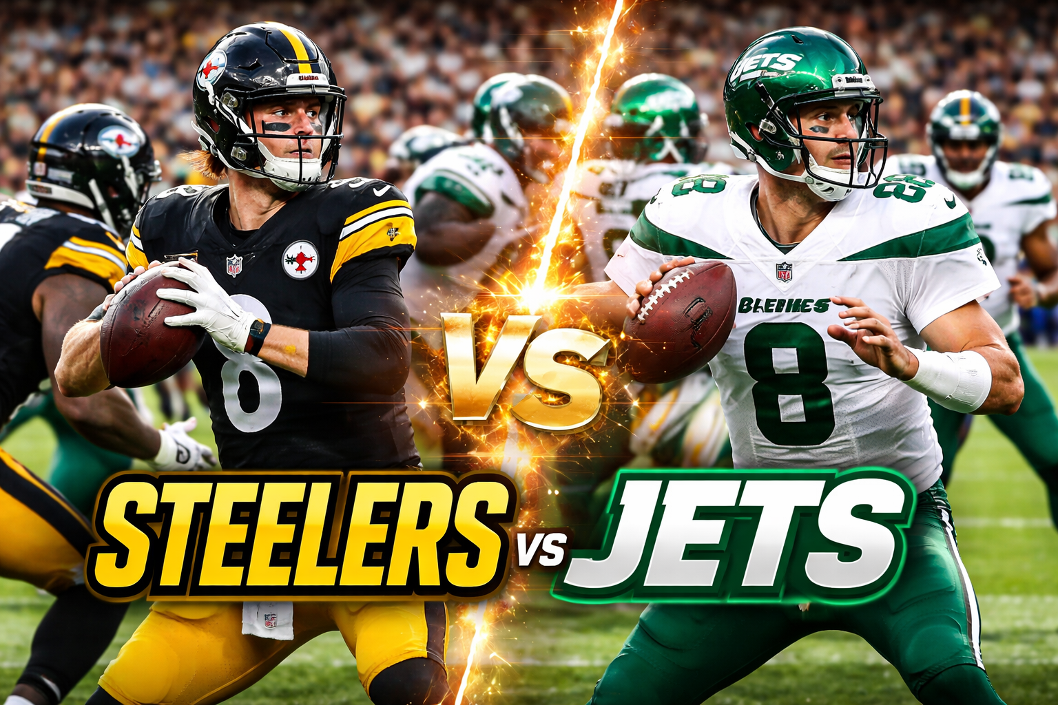Pittsburgh Steelers vs New York Jets Match Player Stats