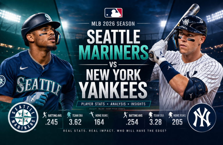 Seattle Mariners vs New York Yankees Match Player Stats
